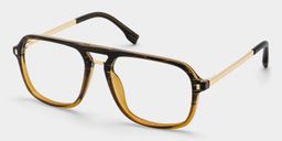 Lunettes Kilworth Aviator Marron2
