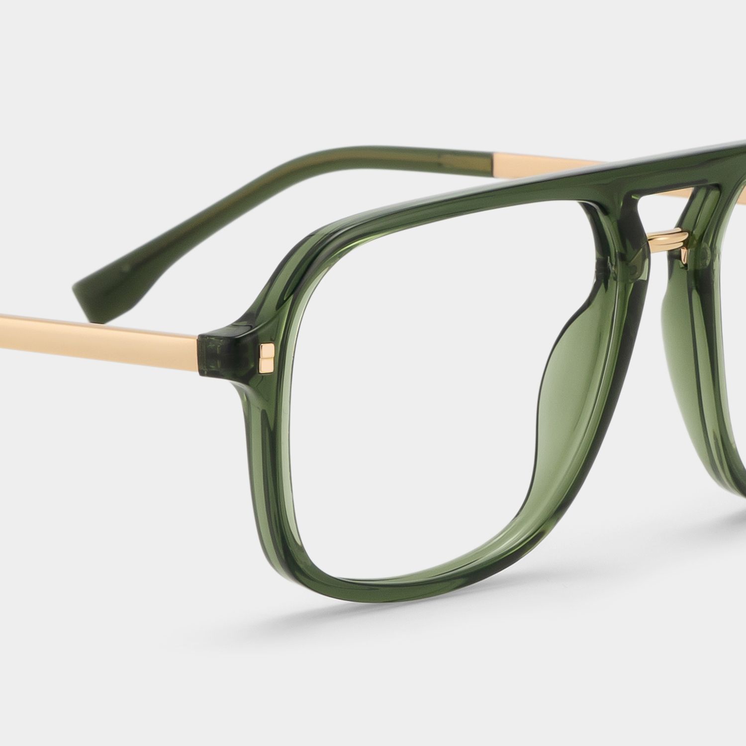 Offres sur les lunettes aviateur Kilworth vertes - Lunettes Zeelool7