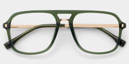 Lunettes Aviateur Kilworth Vertes4