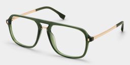 Lunettes Aviateur Kilworth Vertes5