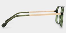 Lunettes Aviateur Kilworth Vertes6