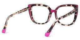 Fenn Écaille rose Cat-eye lunettes4