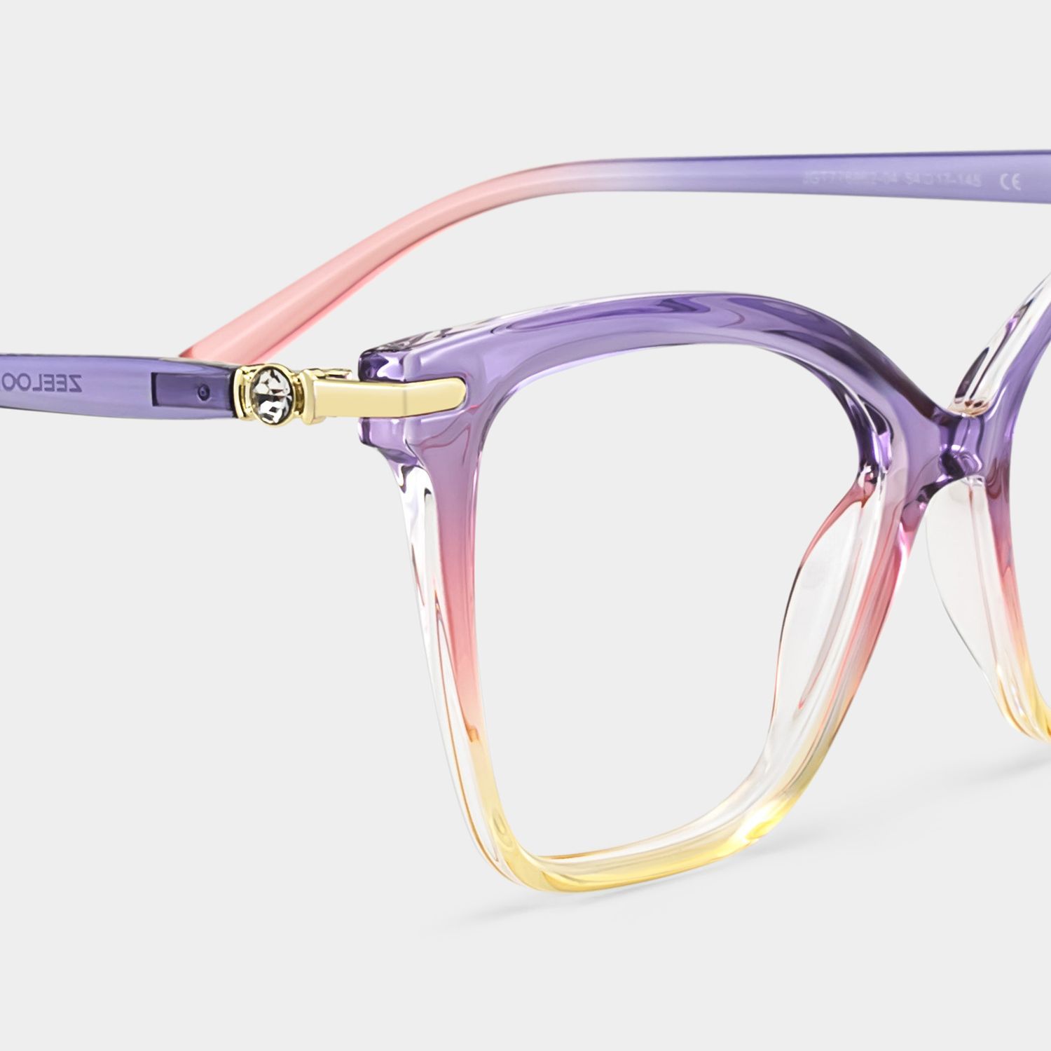 Lunettes Lamar à monture multicolore avec monture papillon en ligne | ZEELOOL6