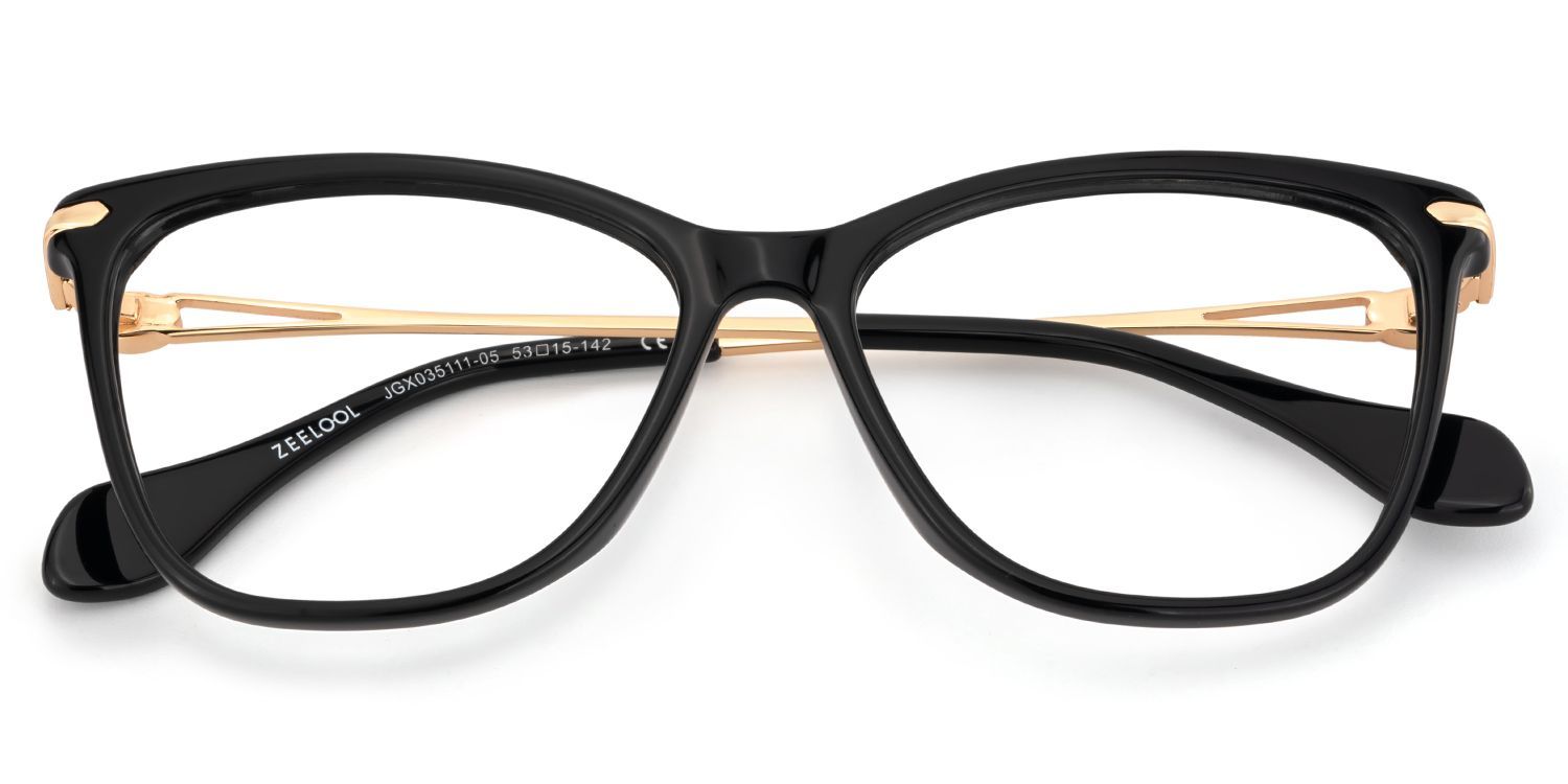 Lunettes en forme de papillon avec diamant brillant sur les branches2
