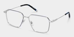 Ashley Argent Carré lunettes2