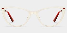 Katherine Or clair Cat-eye lunettes0