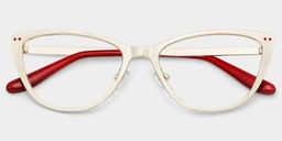 Katherine Or clair Cat-eye lunettes1