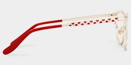 Katherine Or clair Cat-eye lunettes3