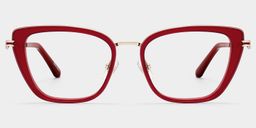 Veronica Rouge Cat-eye lunettes0