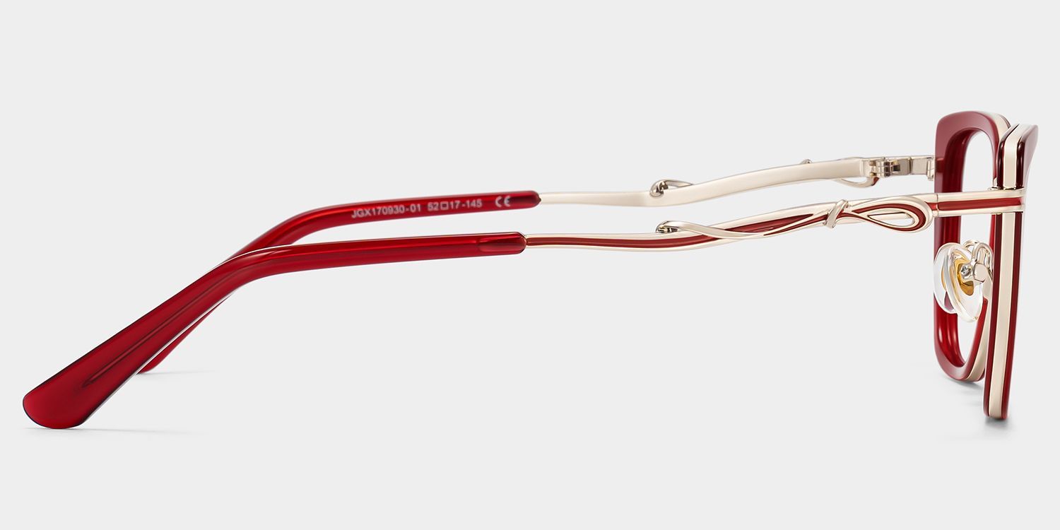 Lunettes œil-de-chat rouges Veronica | ZEELOOL3