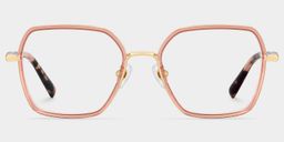 Lunettes géométriques roses Sophie0