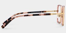 Lunettes géométriques roses Sophie3
