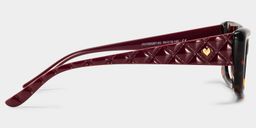 Shiny Écaille Rectangulaire lunettes3