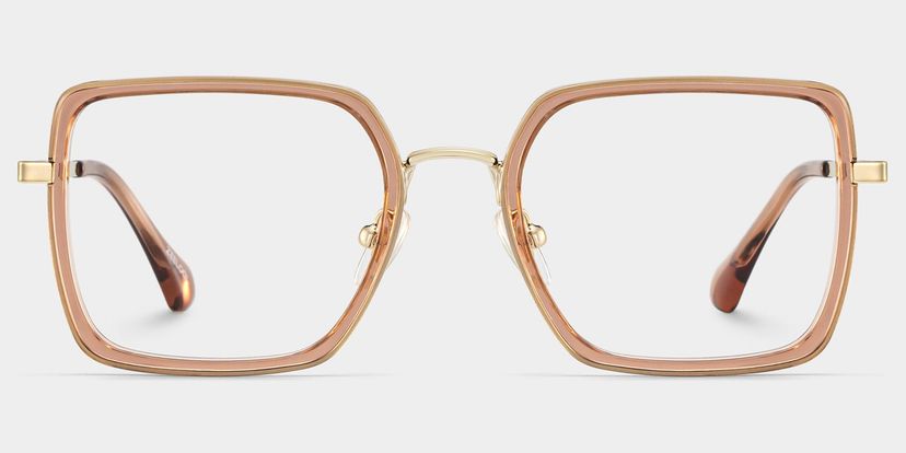 Lunettes carrées marron Shane
