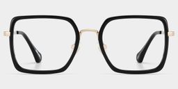 Lunettes noires carrées Shane1