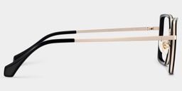 Lunettes noires carrées Shane4