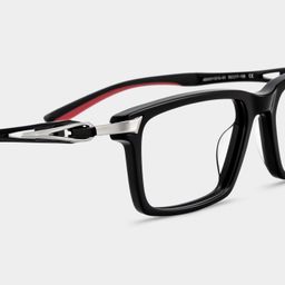 Lunettes rectangulaires noires Orion5