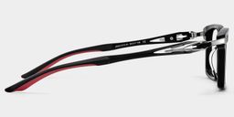 Lunettes rectangulaires noires Orion3