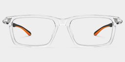 Lunettes rectangulaires transparentes Orion0