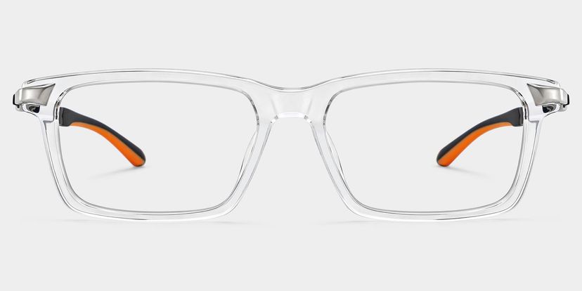 Lunettes rectangulaires transparentes Orion