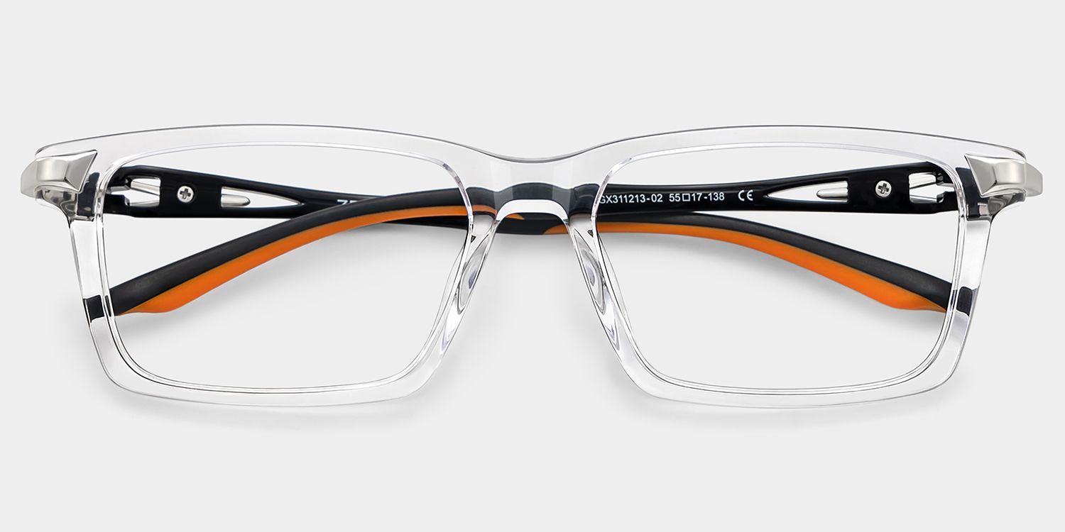 Lunettes rectangulaires transparentes Orion en solde | ZEELOOL1