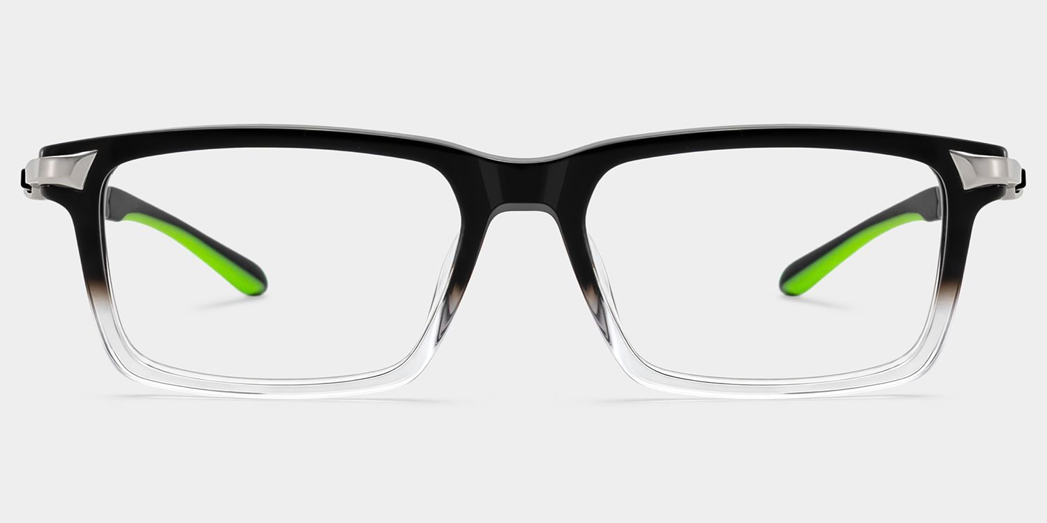 Lunettes à monture fine noire Orion pour hommes | ZEELOOL0