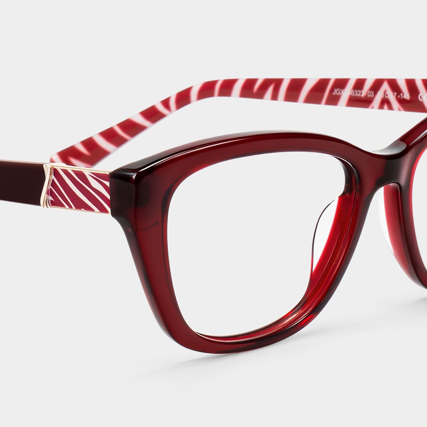 Lunettes Œil-de-chat Rouges Brielle | ZEELOOL4