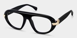 Lunettes Aviateur Noires Aveline2