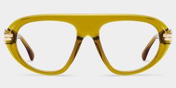 Lunettes aviateur Aveline vert0