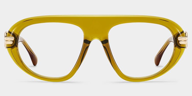 Lunettes aviateur Aveline vert