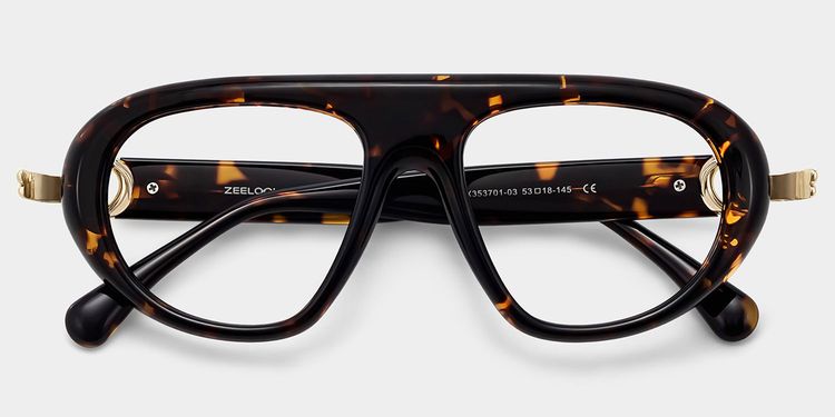 Lunettes aviateur Aveline écaille de tortue