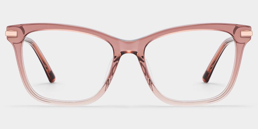 Eliot Rose clair Rectangulaire lunettes