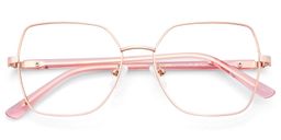 Billie Or Rose Géométrique lunettes1