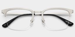 Peyton Argent Browline lunettes1