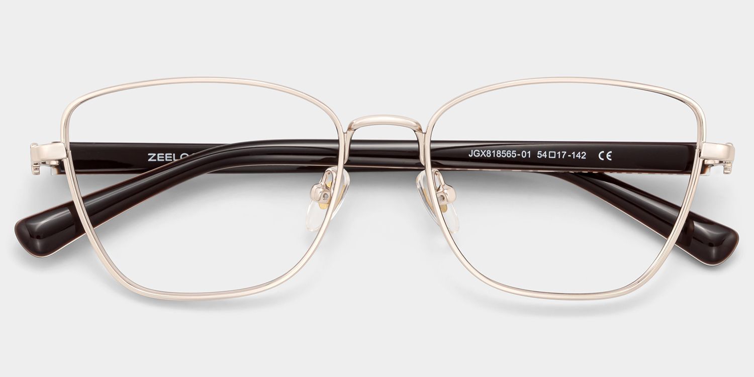 Lucille Lunettes Papillon Dorées | ZEELOOL2