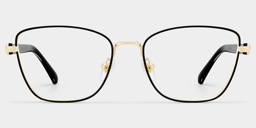 Lucille Noir Papillon lunettes