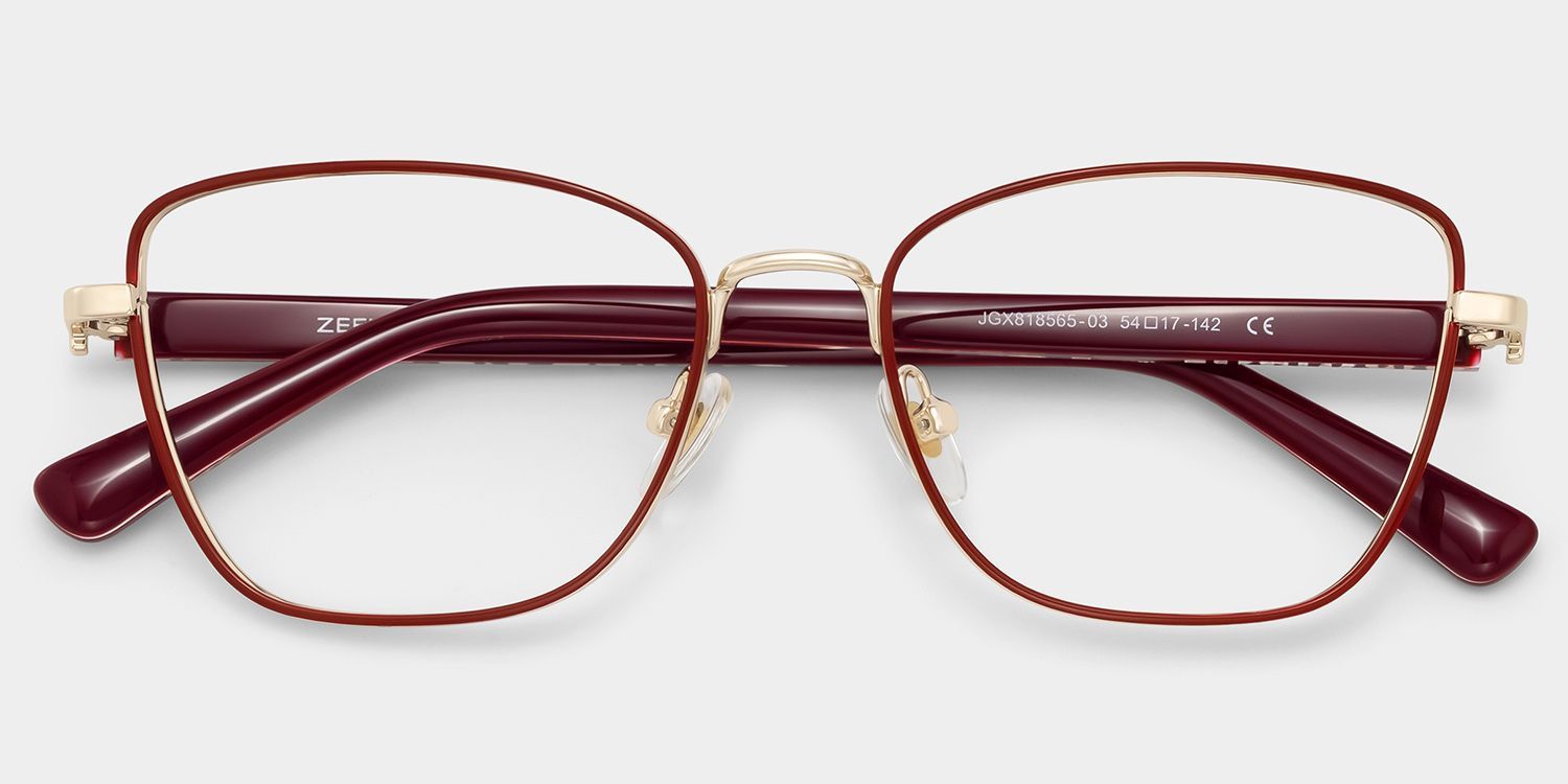 Lunettes Papillon Rouges Lucille | ZEELOOL1