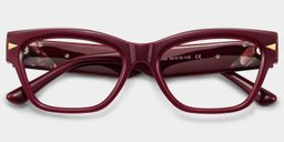 Briar Bordeaux Cat-eye lunettes1