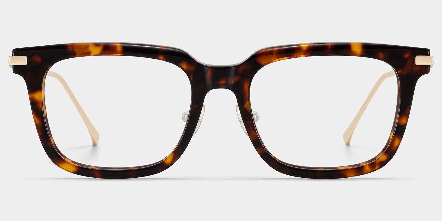 Lunettes de vue carrées Rayne couleur écaille | ZEELOOL0