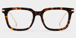 Rayne Tortue Carré lunettes0