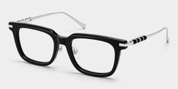 Rayne Noir Carré lunettes2