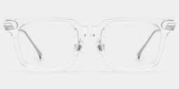 Rayne Transparent Carré lunettes0