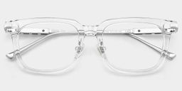 Rayne Transparent Carré lunettes1