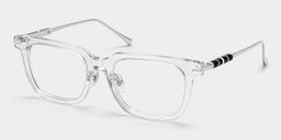 Rayne Transparent Carré lunettes2