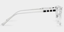 Rayne Transparent Carré lunettes3