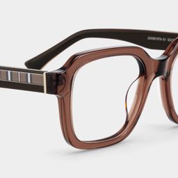 Parker Marron Carré lunettes4