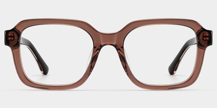Parker Marron Carré lunettes