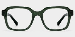 Parker Vert Carré lunettes0