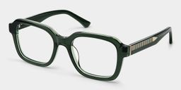 Parker Vert Carré lunettes2