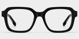 Parker Noir Carré lunettes1